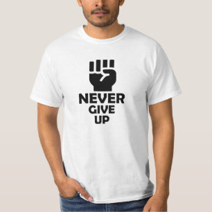 Nunca Desista Da Camisa Motivacional - Inspiração