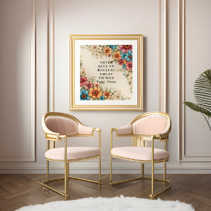 Nunca desistir do Impressão de fotos