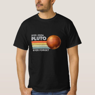Nunca Esqueça A Camisa Plutão. Estilo Retroativo E