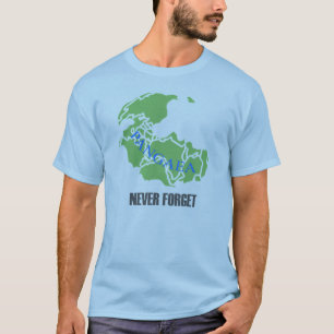 Nunca esqueça o t-shirt de Pangaea