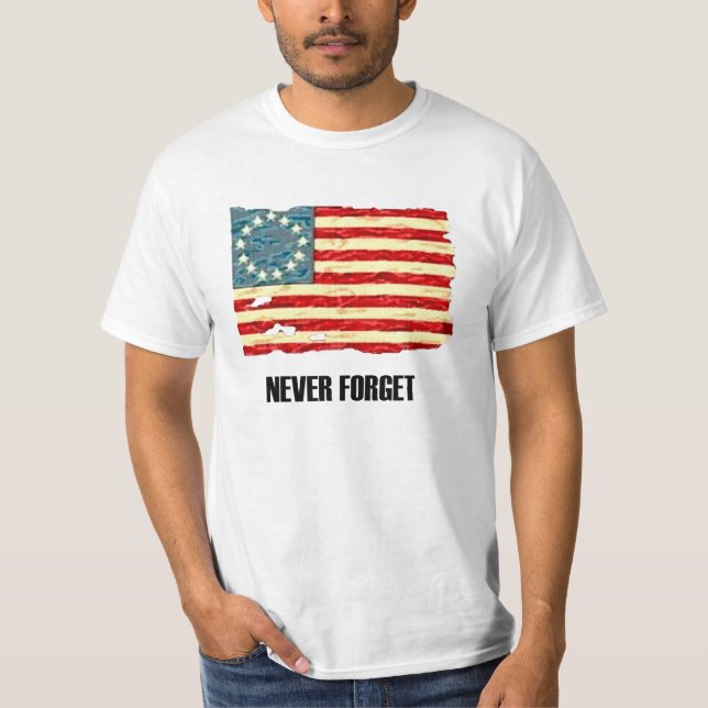 Nunca esqueça o t-shirt velho da glória (Frente)