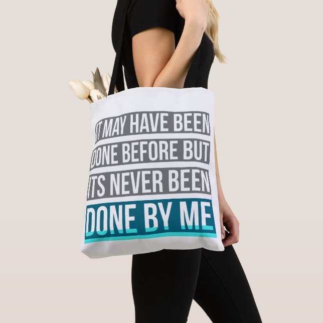 Nunca Fui Feito Por Mim Tote Bag (Close Up)