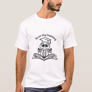 Nunca Pare de Aprender - Camisa Motivacional
