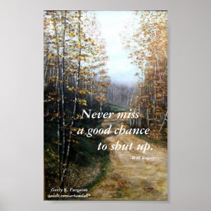 NUNCA POSTER DA SENHORITA UM BOM CHANCE-WILL