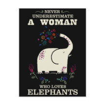 Nunca Subestimar cartão postal