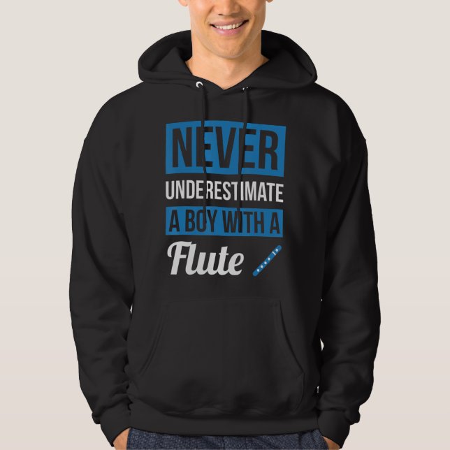 Nunca Subestime Um Rapaz Com Fluido De Camisa De F (Frente)