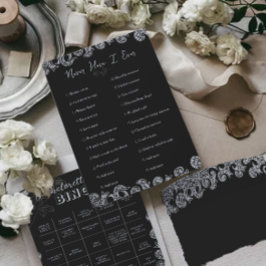 Nunca Tive Um Jogo De Festa de solteira Gótico