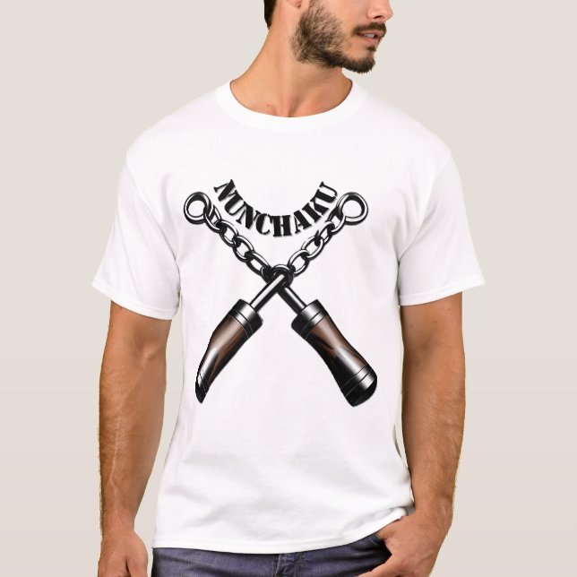 Nunchaku Design T-Shirts (Frente)
