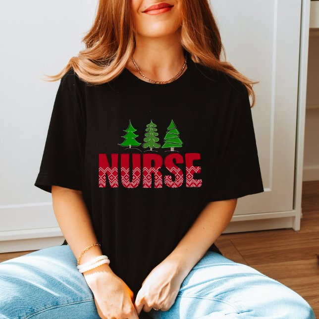 Nurse Christmas T-Shirt - A Perfect Gift  (Criador carregado)