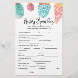 Nursery Rhymes Quiz O que é o Chá de fraldas Scoop