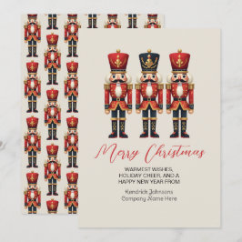 Nutcracker Business Work - Cartões de Natal Felize