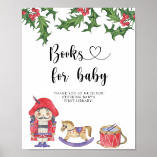 Nutcracker - livros para poster bebê