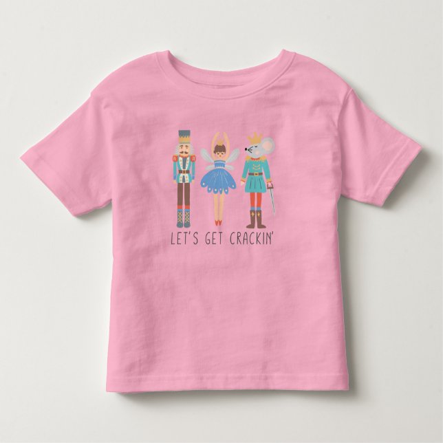Nutcracker Vamos Pegar Unisex Kids T-Shirt (Frente)