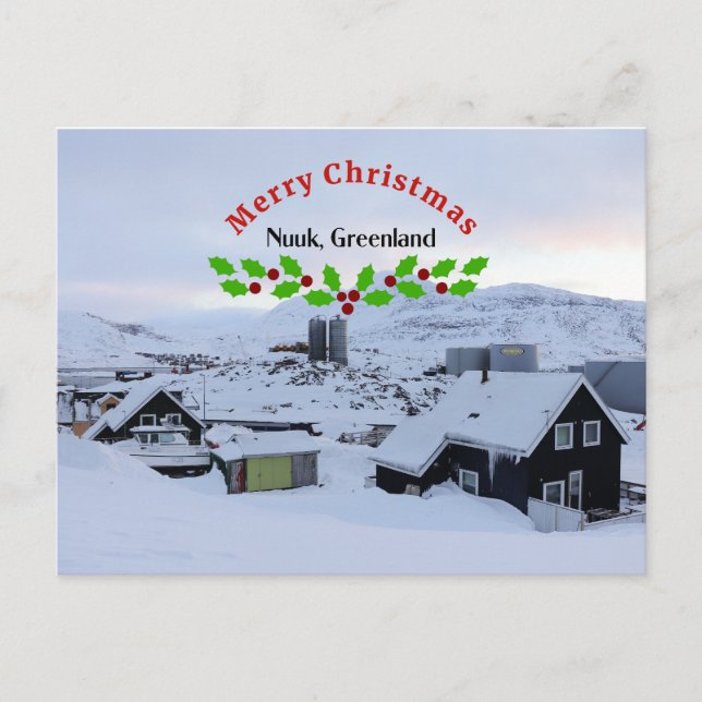 Nuuk, Cartões de natal da Gronelândia (Frente)
