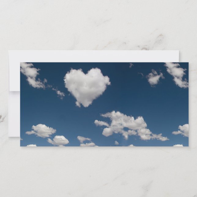 Nuvem dada forma coração (Frente)