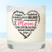 Nuvem de Palavras de Amor da mãe