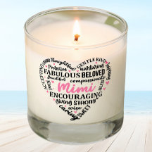 Nuvem de Palavras de Amor de Mimi