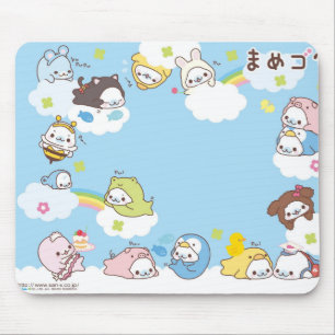 Nuvem Mousepad de Kawaii