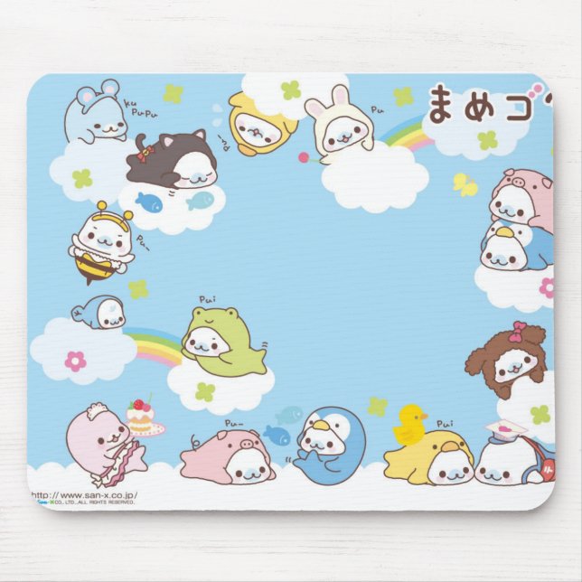 Nuvem Mousepad de Kawaii (Frente)