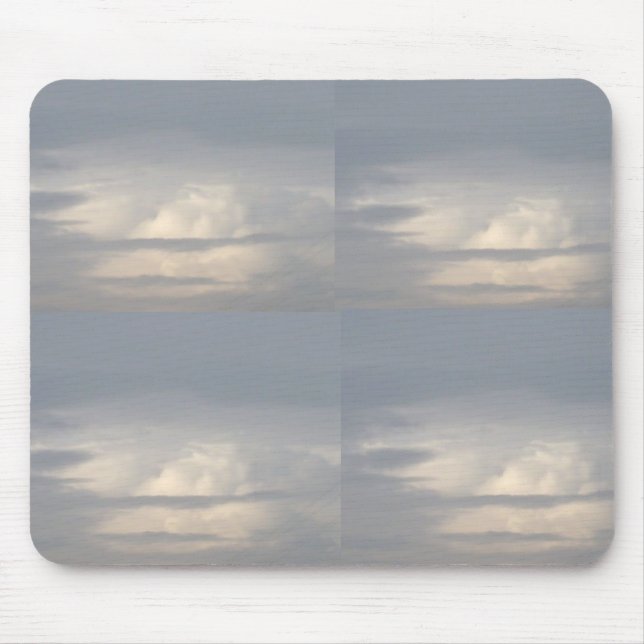 Nuvens 1 Mousepad (Frente)