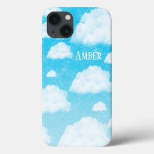 Nuvens Brancas Gradientes de Céu Azul Personaliza