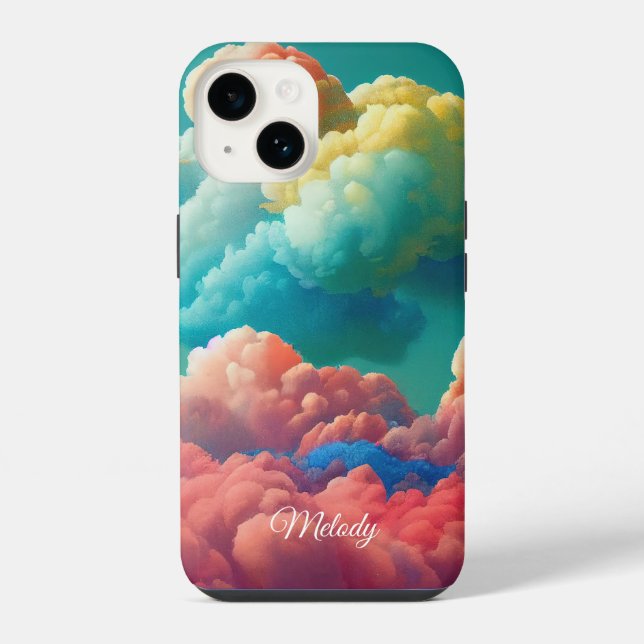 Nuvens de Algodão Doce Personalizadas (Verso)