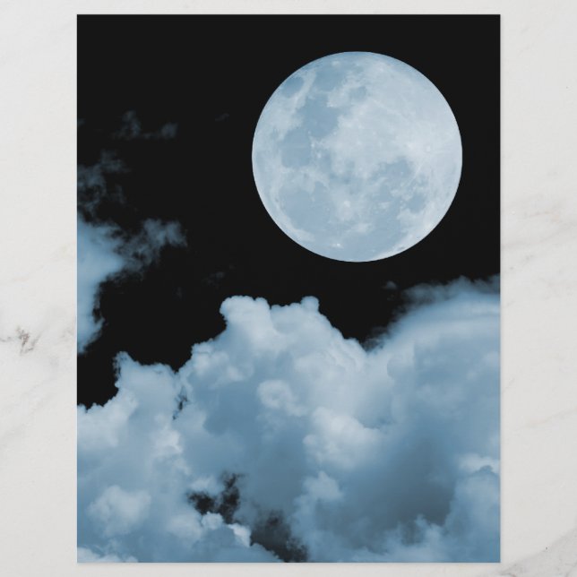 NUVENS DE LUA CHEIA AZUL (Frente)