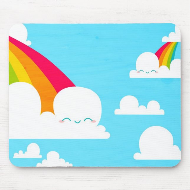 Nuvens Mousepad (Frente)
