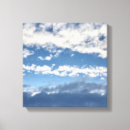 Nuvens na Canvas Wall Art