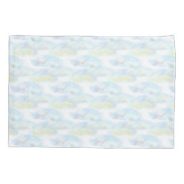 Nuvens Passado Cute em Branco