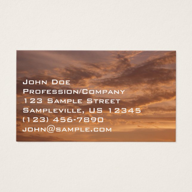 Nuvens solares II Pastel Abstrato Natureza (Frente)