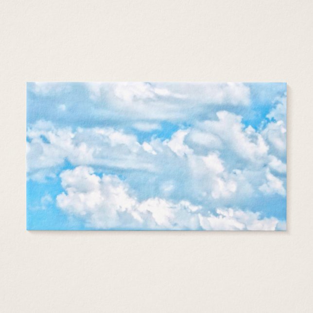Nuvens Sunny Felizes Festivas Fundo (Frente)