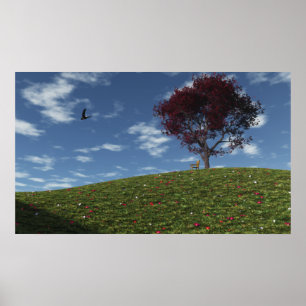 Nuvens velejam por Impressão