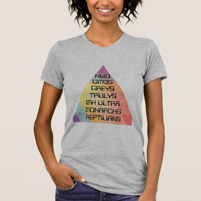 NWO MK Ultra Conspiração T-Shirt (Frente)