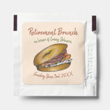 NYC Deli Bagel Cream Queijos Cebolas Lox