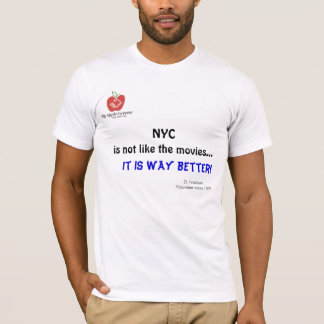 NYC não é como as camisas dos filmes