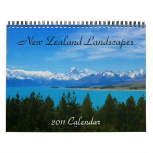 NZ ajardina o calendário 2011