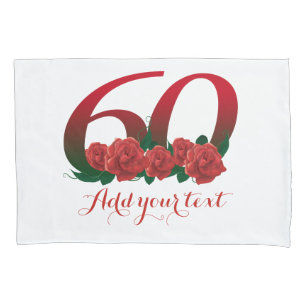 O 60th aniversário personalizado adiciona o cobri