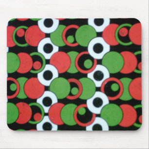 O abstrato encontra o Bauhaus Mousepad
