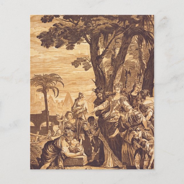 O Achado de Moisés do Livro de Êxodo (Frente)