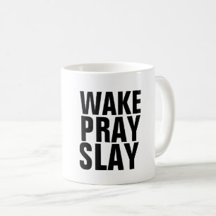 O ACORDAR PRAY MASSACRA canecas de café