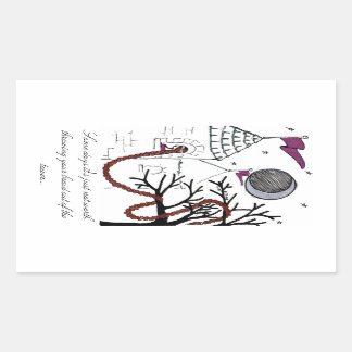 O adesivo do Dia do Cabelo Muito Ruim do Rapunzel