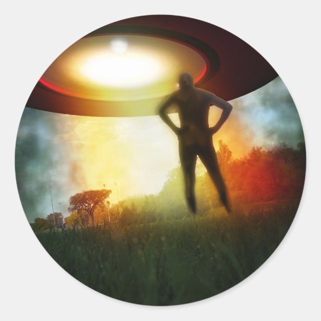 O adesivo do visitante (Frente)