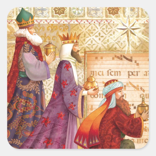 O adesivo dos Três Reis (Frente)