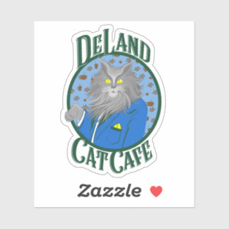 O adesivo Henry DeCat em Azul