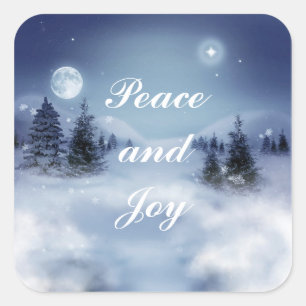 O adesivo noturno do inverno