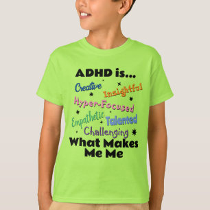 O ADHD é... T-shirt para rapazes