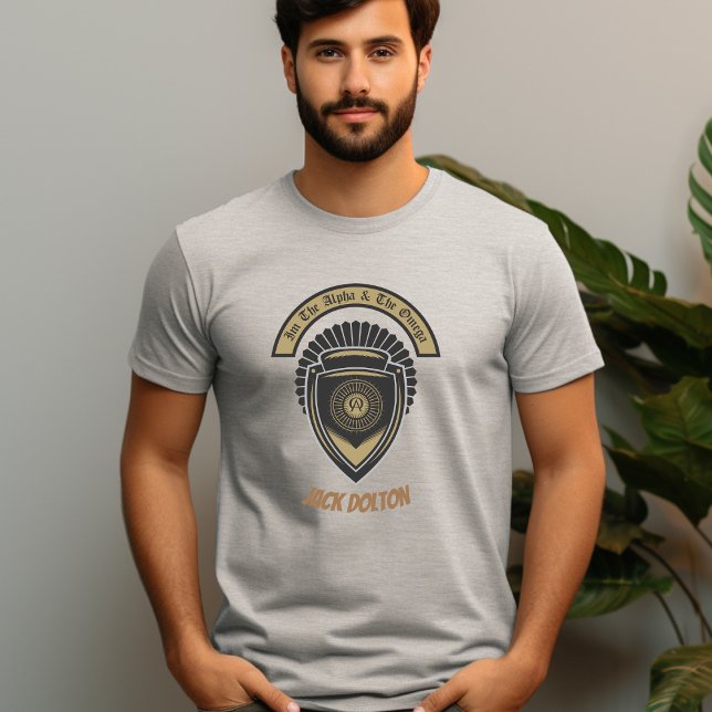 O Alfa e o Ômega T-Shirt (Criador carregado)