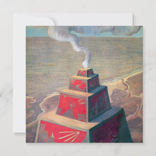 O Altar | Mikalojus Ciurlionis | (Frente)