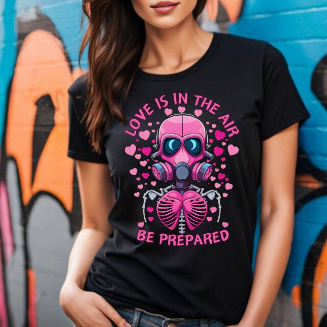 O Amor Contra Namorados Está Na Camiseta Do Ar (Criador carregado)